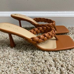 Healed thong sandals